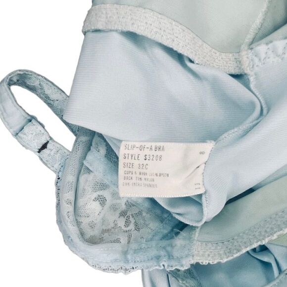 Vintage Blue bra chemise - Vassarette - Picture 11 of 11